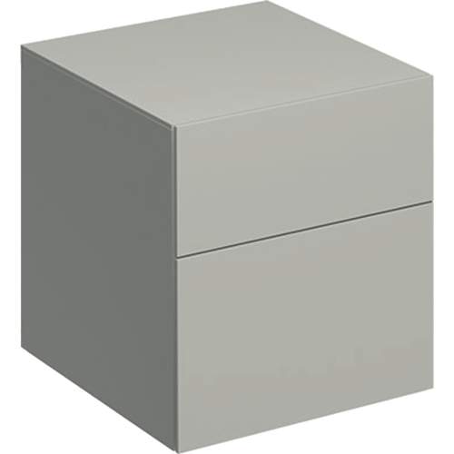Geberit Xeno 2 Boční skříňka 450x510 mm se zásuvkami, šedobéžová 500.504.00.1