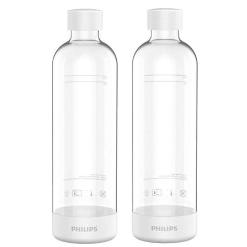 Philips karbonizační lahev ADD911WH, 1l, bílá, 2 ks