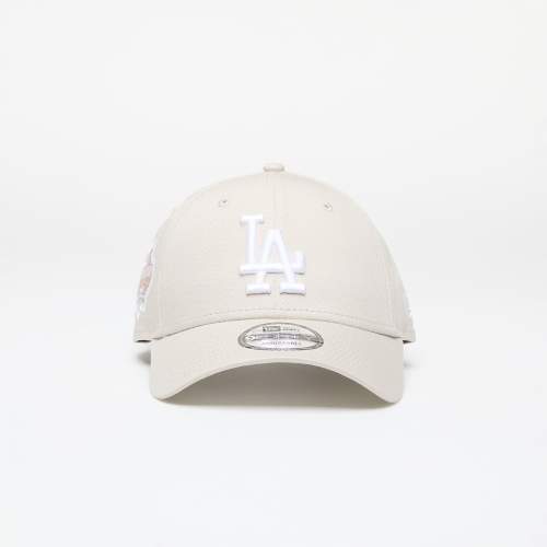 New Era Los Angeles Dodgers MLB Side Patch 9FORTY Adjustable Cap Stone/ White