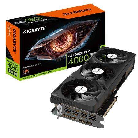 GIGABYTE GeForce RTX 4080 SUPER WindForce V2 16GB, GV-N408SWF3V2-16GD