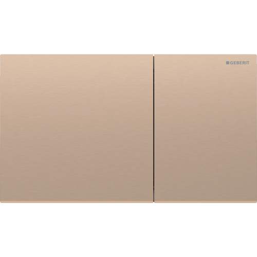 Geberit Sigma70 - Ovládání splachování, easy to clean, kartáčované červené zlato 115.622.QB.1