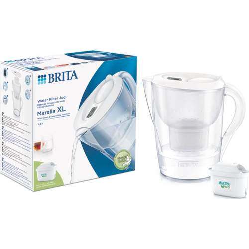 BRITA Marella XL 3,5 l filtrační konvice bílá + 1 filtr