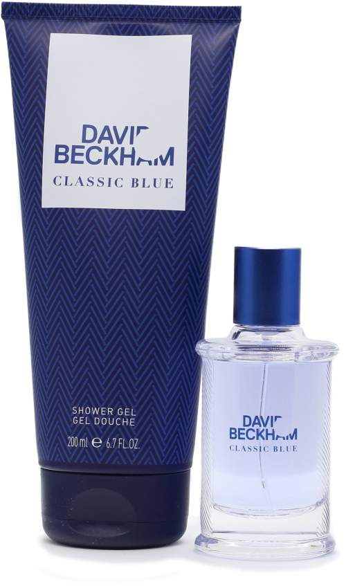 DAVID BECKHAM Classic Blue Dárková sada parfémů 240 ml