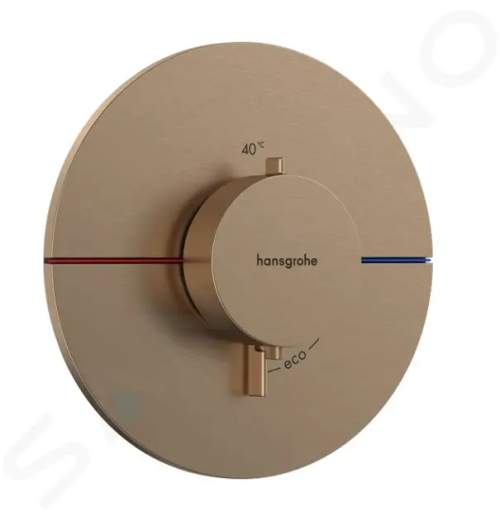 Hansgrohe ShowerSelect Comfort Termostatická baterie pod omítku, kartáčovaný bronz 15559140