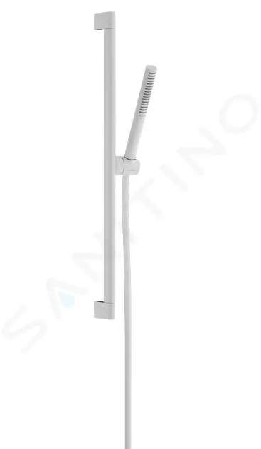 Hansgrohe Pulsify S Set sprchové hlavice, tyče a hadice, EcoSmart+, matná bílá 24383700