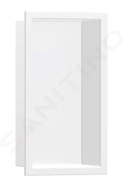 Hansgrohe XtraStoris Original Výklenek do stěny s rámem, 300x150x70 mm, matná bílá 56092700