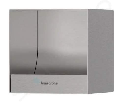 Hansgrohe XtraStoris Original Vestavný držák toaletního papíru, kartáčovaná ocel 56065800