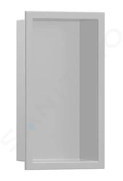 Hansgrohe XtraStoris Original Výklenek do stěny s rámem, 300x150x70 mm, betonově šedá 56092380