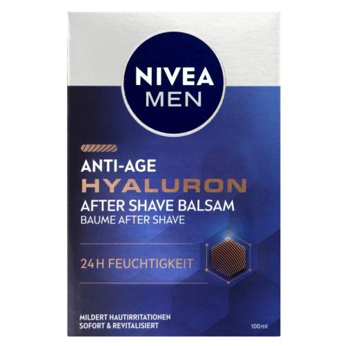 Nivea Men Hyaluron Anti-Age 100 ml balzám po holení s kyselinou hyaluronovou pro muže