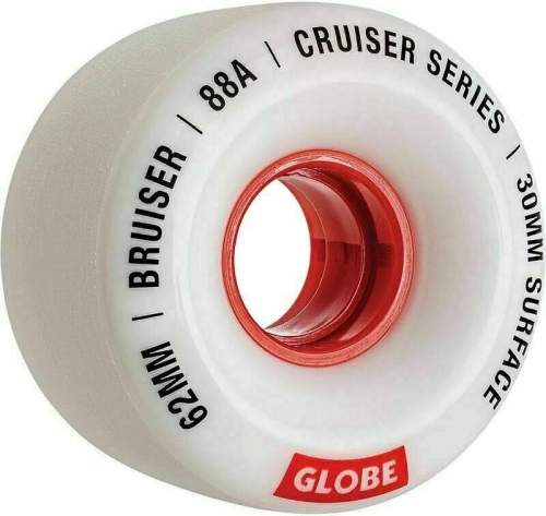 Globe Bruiser 62 x 30 mm 88a White/Red 4 ks