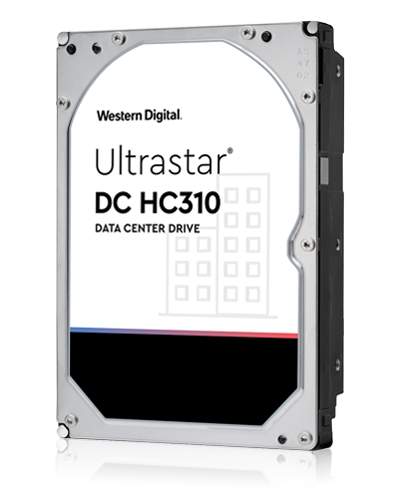 WD Ultrastar DC HC310 HUS726T6TALE6L4 - Pevný disk - 6 TB - interní - 3.5" - SATA 6Gb/s - 7200 ot/min. - vyrovnávací paměť: 256 MB