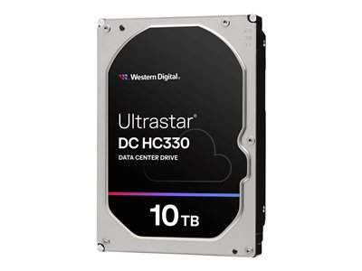 WD Ultrastar DC HC330 WUS721010AL5204 - Pevný disk - šifrovaný - 10 TB - interní - 3.5" - SAS 12Gb/s - 7200 ot/min. - vyrovnávací paměť: 256 MB
