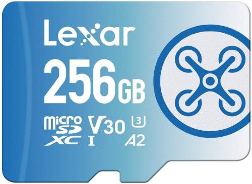 Lexar paměťová karta 256GB FLY High-Performance 1066x microSDXC UHS-I C10 A2 V30 U3
