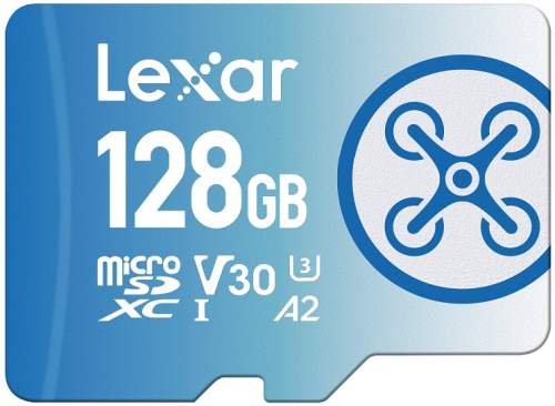 Lexar paměťová karta 128GB FLY High-Performance 1066x microSDXC UHS-I C10 A2 V30 U3