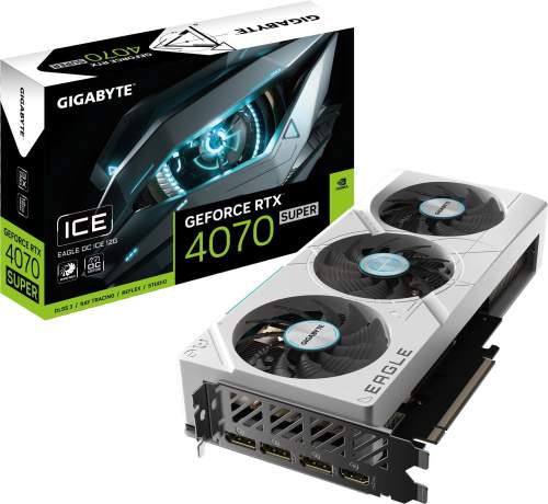 GIGABYTE GeForce RTX 4070 SUPER EAGLE OC ICE 12G