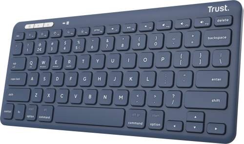 Trust LYRA Compact Wireless Keyboard US modrá