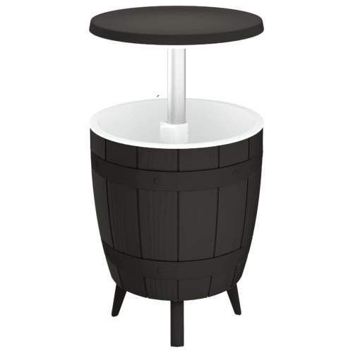 VidaXL Chladicí stolek 3 v 1 černý