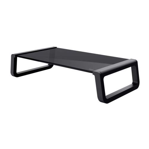 TRUST MONTA GLASS MONITOR STAND BLK 25271