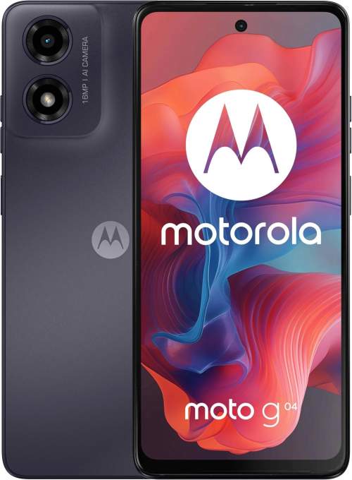 Motorola Moto G04 4+64GB Concord Black PB130004PL