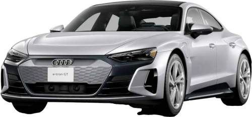 Bburago 1:18 Top Audi RS E-tron GT Silver