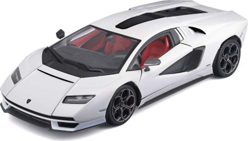 Bburago 1:24 Plus Lamborghini Countach LPI 800-4 White
