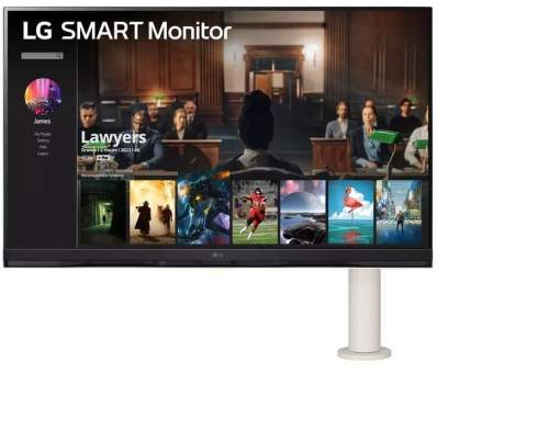 LG- 32SQ780S-W plochý počítačový monitor 81,3 cm (32") 3840 x 2160 px 4K Ultra HD Bílá