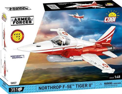 COBI 5857 Armed Forces Northrop F-5E TIGER II 1:48 351 kostek