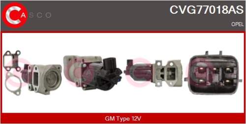 AGR-Ventil CASCO CVG77018AS