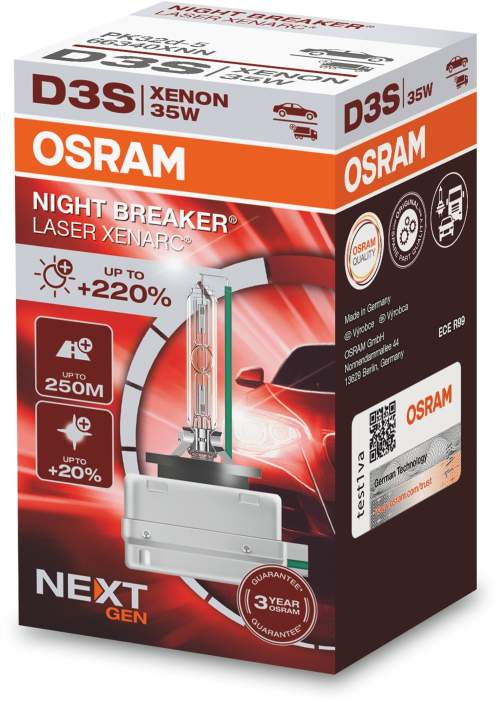 Žárovka, dálkový světlomet OSRAM 66340XNN