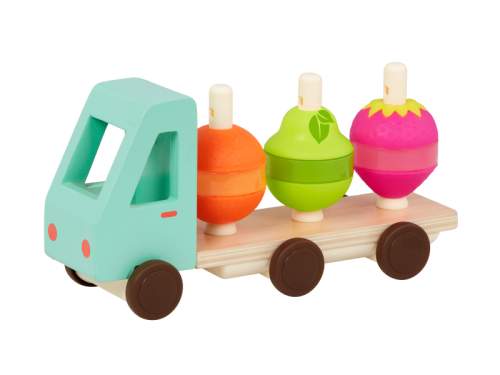 B-Toys Náklaďák Stack & Roll Fruit Truck