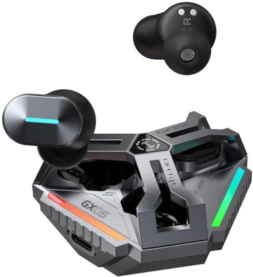 EDIFIER TWS GX05 herní sluchátka vesmírně šedá
