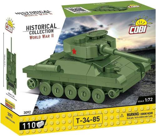 Cobi II WW Tank T-34/85, 1:72