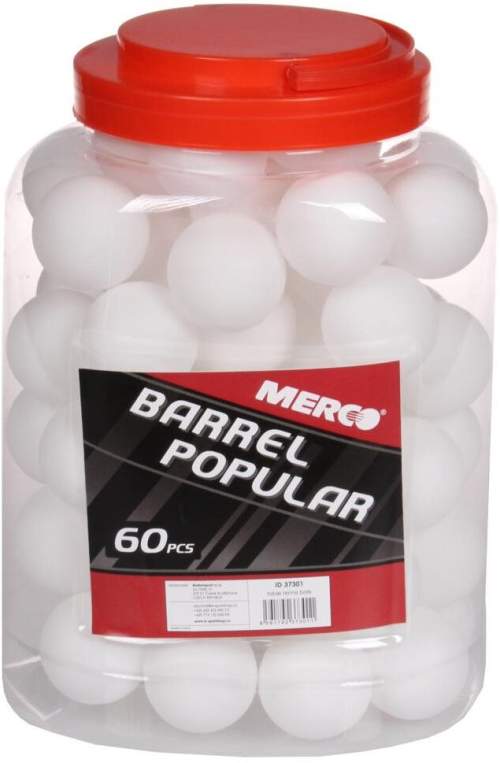 Merco Barrel Popular míčky na stolní tenis varianta 37301