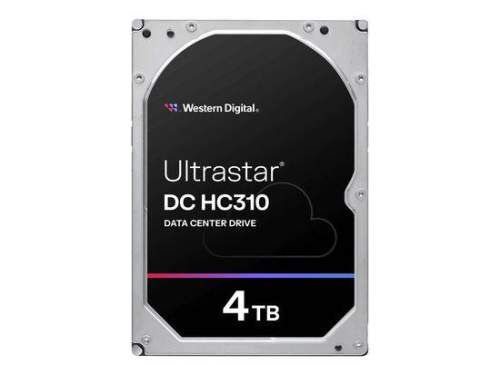 WD Ultrastar DC HC310 HUS726T4TAL5204 - Pevný disk - 4 TB - interní - 3.5&amp;quot; - SAS 12Gb/s - 7200 ot/min. - vyrovnávací paměť: 256 MB (0B36048)