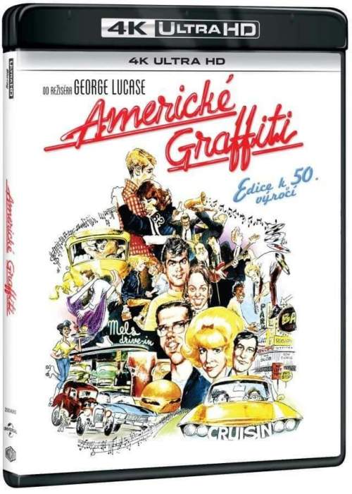 MAGICBOX Americké graffiti - Edice k 50. výročí (Blu-ray UHD)