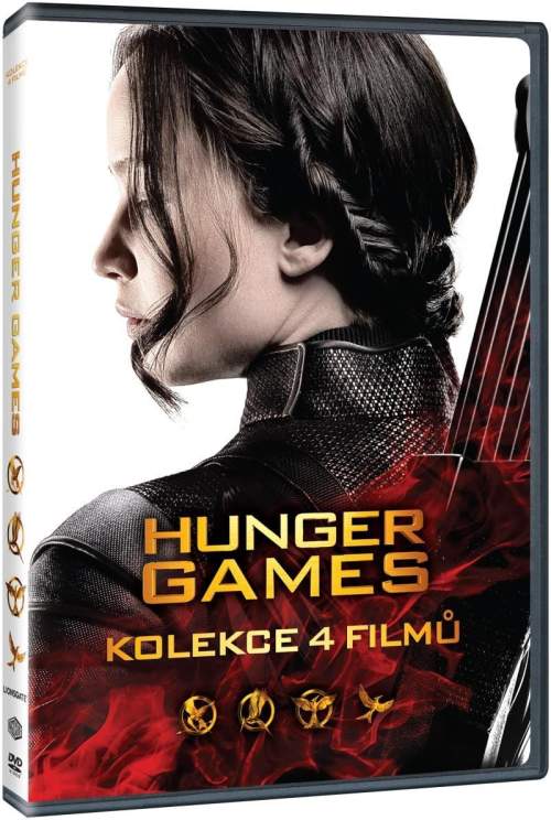 MAGICBOX Hunger Games kolekce 1-4 (4DVD)
