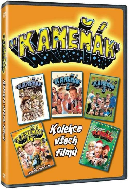 MAGICBOX Kameňák kolekce 1-5. DVD