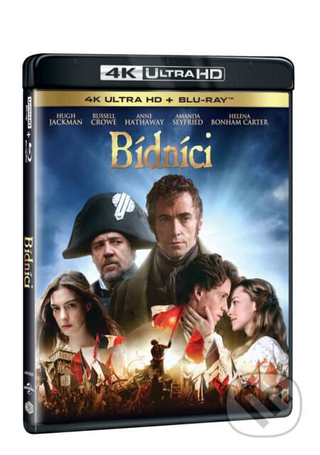 MAGICBOX Bídníci (1x 4K Ultra HD + Blu-ray a 1x Blu-ray)