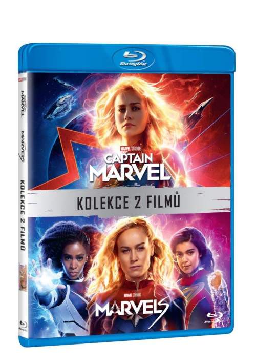 MAGICBOX Captain Marvel + Marvels kolekce 2 filmů Blu-ray