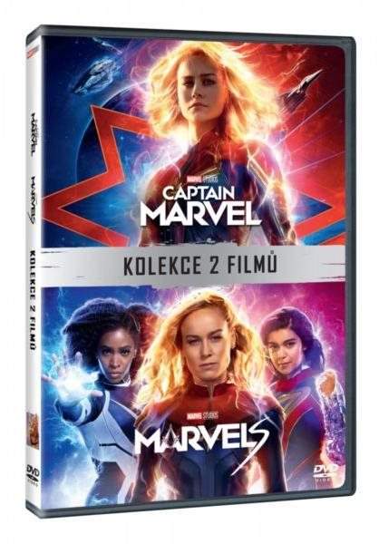 MARVEL Captain Marvel kolekce 1-2 (2 DVD)
