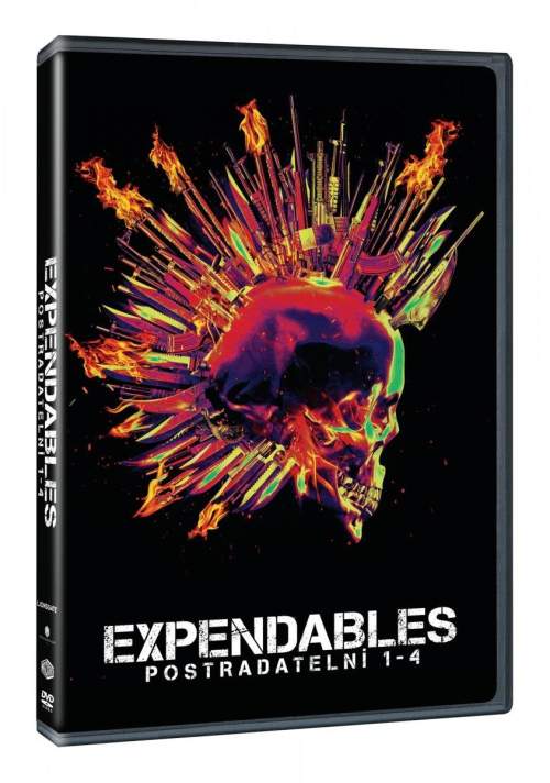 MULTILAND Expendables: Postradatelní kolekce 1-4. DVD