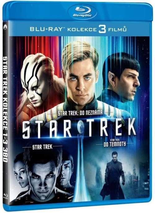 MAGICBOX Star Trek kolekce 1-3 Blu-ray