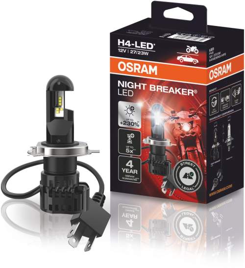 OSRAM NIGHT BREAKER LED H4 pro motocykly