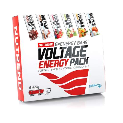 Nutrend voltage energy bar dárkové balení 6x65 g