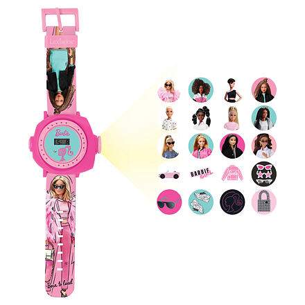 Lexibook Digitální promítací hodinky Barbie