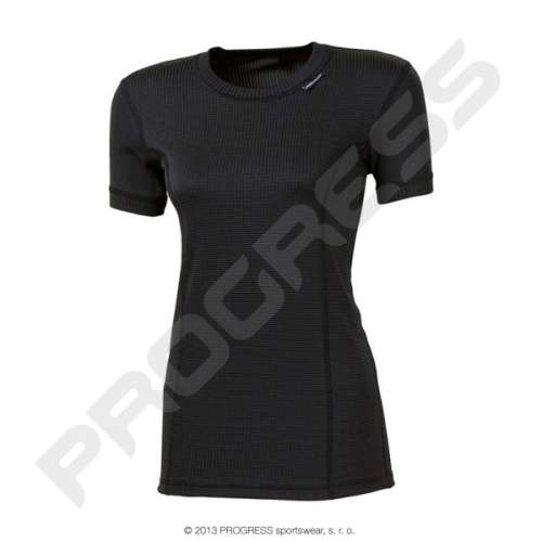 PROGRESS MS NKRZ dámské funkční tričko krátký rukáv S černá