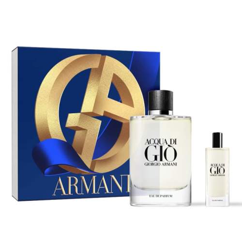Giorgio Armani Acqua di Giò dárková kazeta pro muže parfémovaná voda 125 ml + parfémovaná voda 15 ml