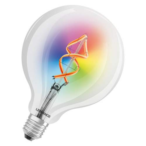 OSRAM LEDVANCE SMART+ 4058075609938 Chytrá WiFi LED RGBW žárovka E27 4.5 W FILAMENT GLOBE125