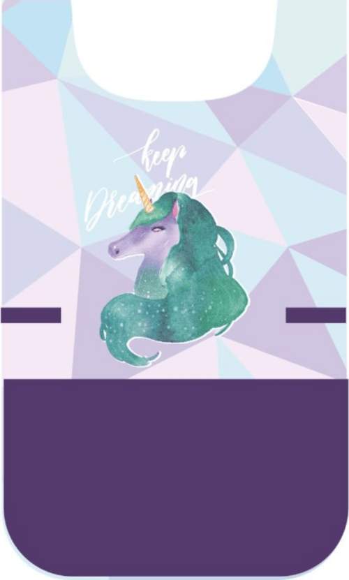KARTON P+P Zástěra pončo OXY Sherpy Unicorn