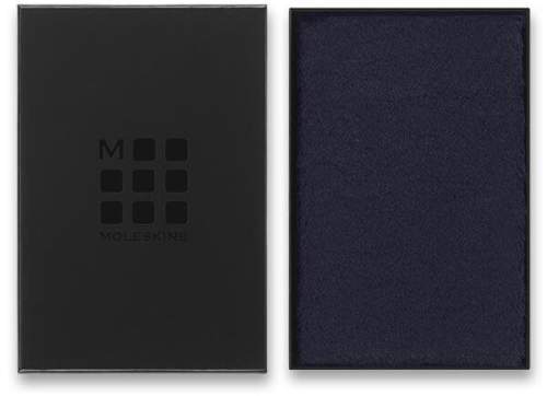 Moleskine Faux Fur, tvrdé desky L, linkovaný, tmavě modrý